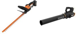 Worx Wg261 20V Power Share 22-Inch Cordless Hedge Trimmer With Cordless ... - £171.30 GBP