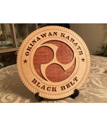 Brand New Personalized Martial Arts Wooden Plaque - Okinawan Karate - $29.99