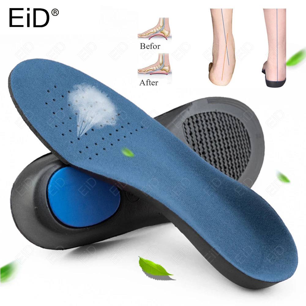 EiD  Insoles For Shoes Sole U-shaped heel pads Deodorant Cushion For Running Ins - £116.01 GBP