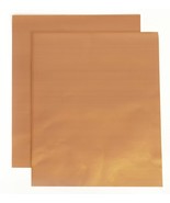 Non-Stick Copper Grill Mat - 2 Pack - Mat Size: 15.75&quot; x 13&quot; - £5.48 GBP