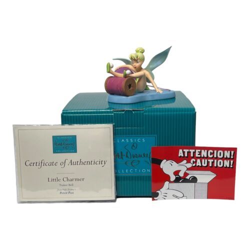 Primary image for WDCC Walt Classic Collections DISNEY TINKERBELL LITTLE CHARMER w/Box & COA VTG