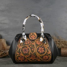  Handbags Women Bags Designer 2022 New Retro High Quality Handmade Embossing Har - £207.47 GBP