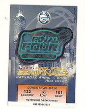 2006 Ncaa Tournament Semi finals Basketball ticket Stub - £41.75 GBP