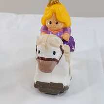 Fisher Price Little People Disney Princess Rapunzel Klip Klop Horse Tang... - $25.00