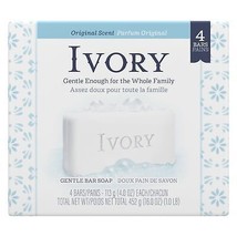 Ivory Original 4-Count: Bath Size Bars (4 Oz), 15.9 Ounce - £10.10 GBP