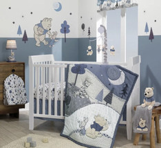 Disney Baby Forever Winnie The Pooh Blue/Beige Bear Wall Decals by Lambs... - £11.24 GBP