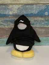 Disney Club Penguin Black Ninja Plush Stuffed Animal Toy - £7.98 GBP
