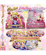 Sailor Moon DVD EP239 Complete Collection Box Set TV Series &amp; Movies Eng... - $85.99