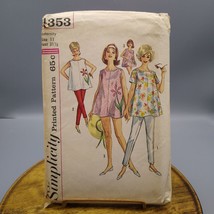 Vintage Sewing PATTERN Simplicity 4353, Women 1962 Maternity Tops Pants ... - $37.74