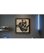 Boba Fett Silhouette Framed Wall Art — Outer Rim Props - $24.99