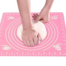 Silicone Baking Mat Kitchen Kneading Dough Pad Non Stick Flour Rolling Scale Mat - £14.34 GBP
