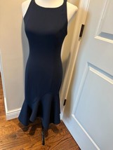 NWOT JAY GODFREY Navy Blue Holster Midcalf Dress SZ 6 - $98.01