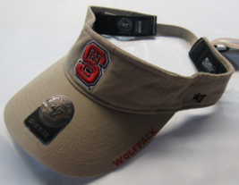 NCAA 47&#39; Brand North Carolina State Wolfpack Embroidered Raised Logo Vis... - £19.66 GBP