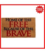 Durable Coir Doormat 17&quot; x 29&quot; – Weather Tolerant &amp; Patriotic Home Decor - $609.43 MXN
