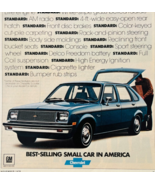 1979 Chevy Chevette Advertisement Classic Vintage Automobilia Chevrolet ... - $457.58 MXN