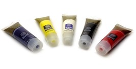 Acrylic Paint Set 120ml Tubes - 5 Primary Colors Professional Grade Memo... - $12.99