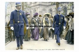 rp02812 - Suffragettes Leave City Hall in New York 1908 - print 6x4 - £2.20 GBP