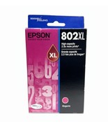 Epson 802XL Magenta High Yield Ink Cartridge T802XL320 Exp 12/ 2024+ Ret... - £23.28 GBP
