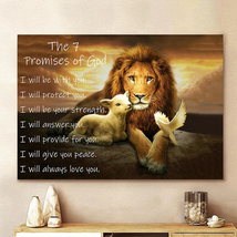 Lion, Lamb, Dove – The 7 Promises Of God, I Will Be With You, I Will Protect You - $22.95+