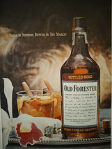 1946 Original Esquire Art WWII Era Advertisement Old Forester Bourbon Whiskey - £5.06 GBP