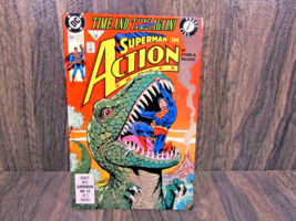 Vintage 1991 DC Comics #664 Superman Action Comics Time &amp; Time Again Phase Five - £10.30 GBP
