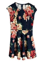 B Darlin Women&#39;s Floral Short Cap Sleeve Mini Dress Size 7/8 - £23.89 GBP