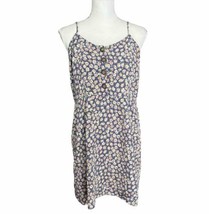 Arizona Dress Ditsy Floral Spaghetti Straps Y2K Size XL Mini Dress Smock... - £11.89 GBP