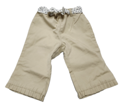 Girls Vintage Gymboree Whale Watching Khaki Pants Ruffle 6 - 12 NWT Y2K ... - $24.74