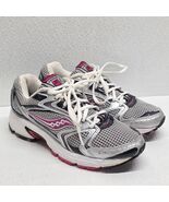 Saucony Womens Size 7.5 Oasis 2 Running Shoes Silver Pink White Sneakers - $360.15 MXN