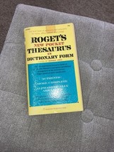 Roget&#39;s New Pocket Thesaurus In Dictionary Form 1961,Paperback - £4.71 GBP