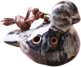 Ocarina With 6 Holes, Bird Shape, Ceramic, Portable Music Instrument, Gi... - £28.72 GBP
