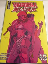 2020 Dynamite Vampirella &amp; Red Sonja #1 Romero Cover - £7.95 GBP