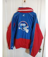 Vintage New York Giants Pro Line Logo Athletic Sharktooth Hooded Jacket, XL - €82,54 EUR