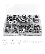 900-Pc 304 Stainless Steel Flat &amp; Fender Washers Assortment Kit for Bolts - $11.22