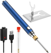 Wireless Soldering Kit, Adjustable Temperature Soldering Iron Pen, Portable Rapi - £35.27 GBP