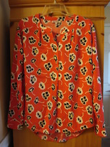 Juicy Couture Persimmon Pillow Talk Womens Blouse NWT Size XS - £27.45 GBP