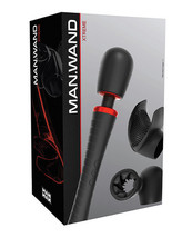 &#39;man Wand Xtreme W/2 Attachments - Black - £96.06 GBP