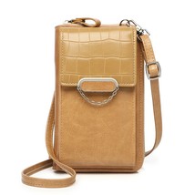 New Trend Women&#39;s Phone Bag Ladies Mobile Messenger Shoulder Wallet PU Leather C - £19.19 GBP
