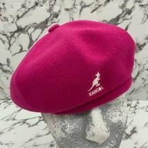 Kangol Wool Jax Beret Hot Pink Hat - £78.05 GBP