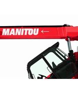 OEM MANITOU TELEHANDLER FORKLIFT BOOM DECALS 2PC SET NEW ALL SERIES ORAC... - $44.50