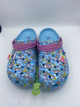 Crocs Lisa Frank Rainbow Unicorn Clogs Shoes Women&#39;s    Mens Unisex - £39.82 GBP
