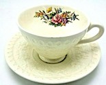 Wedgwood Wellesley Tintern AL9460 Cup and Saucer Pair - £8.36 GBP