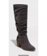 Universal Threads Women&#39;s Harlan Tall Boots Size 6.5 Charcoal Gray New I... - $33.85