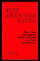 Five American Poets Anthology Signed Peck Lalic 1979 - £78.88 GBP