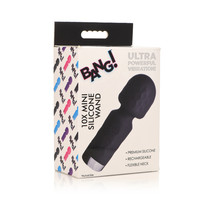 BANG! 10X Mini Silicone Wand Black - £29.65 GBP