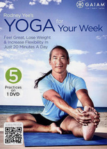 Rodney Yee&#39;s Yee Yoga for Your Week Fitness DVD Increase Flexibility Lose Weight - £5.49 GBP
