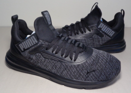 Puma Size 10.5 M Enzo Beta Woven V3 Black Sneakers New Men&#39;s Shoes - $107.91