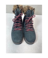 Skechers Women&#39;s Bobs Rocky-Urban Hiker Fur Lined Boot Blue/Gray Size 6.5 - $932.02 MXN