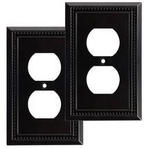 Sunken Pearls Decorative Wall Plate Switch Plate Outlet Cover, Durable S... - £18.07 GBP