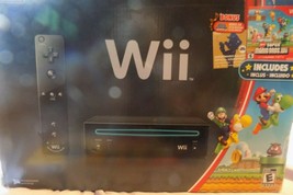 Nintendo Wii Limited Bundle Black Console Complete w/ box + manuals! Also Extras - £237.04 GBP